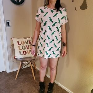 Dinosaur night shirt